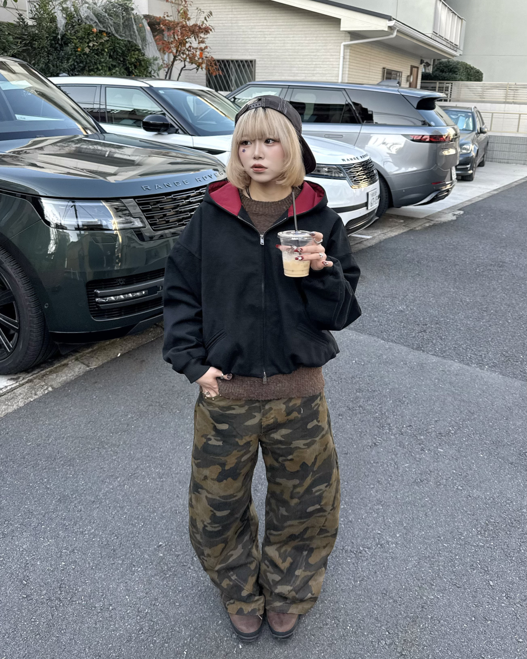 即納】スタッズカモフラージュパンツ KM5018 – YOLO（ヨロ