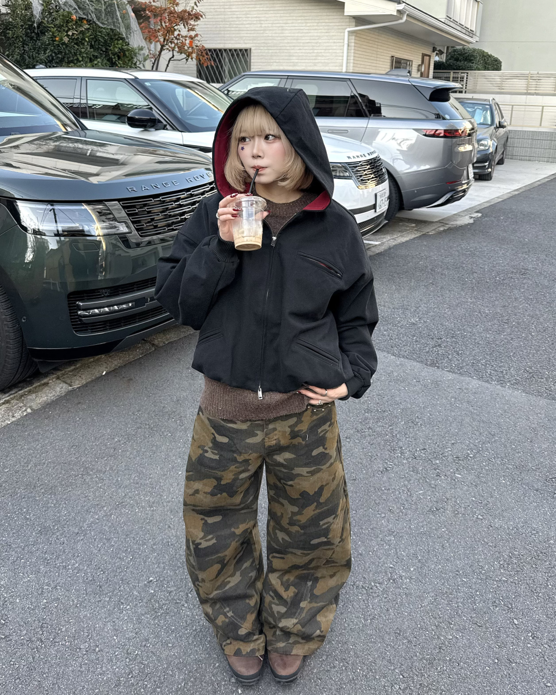 即納】スタッズカモフラージュパンツ KM5018 – YOLO（ヨロ