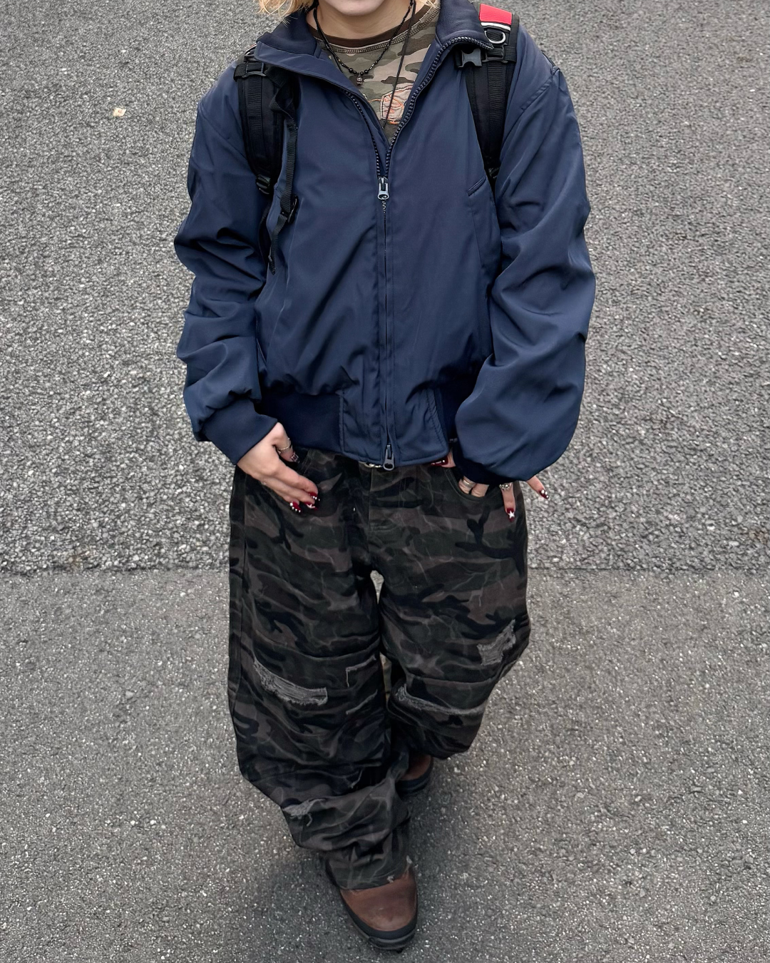 【即納】フライトダウンジャケット KM5022