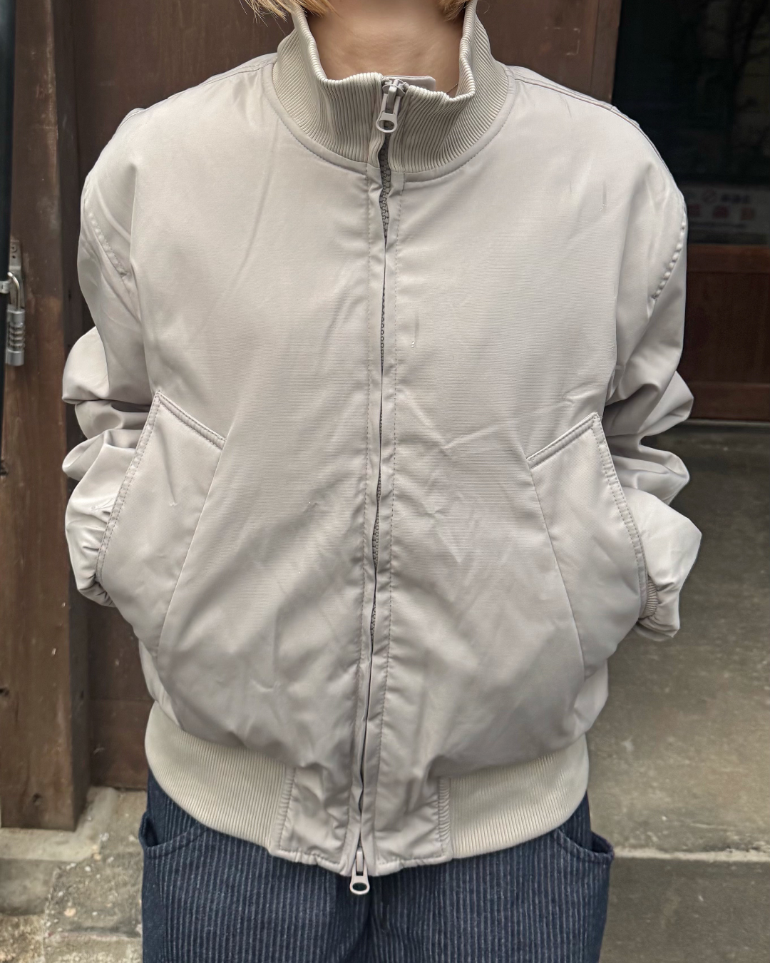 【即納】フライトダウンジャケット KM5022