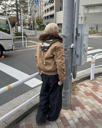 【即納】フード迷彩ニットパーカー  KM5024