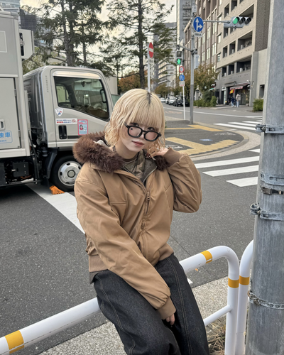 【即納】フード迷彩ニットパーカー  KM5024