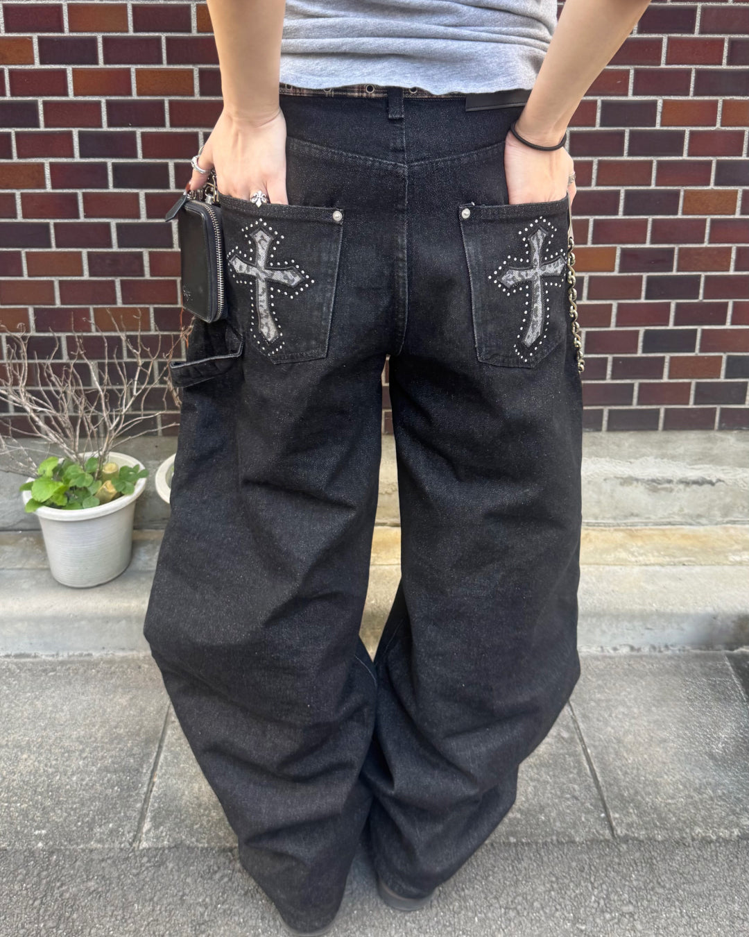 ポケットスタッズデニム KM7000