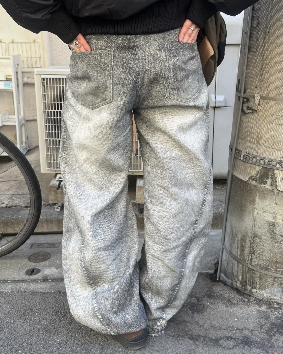 プリントシミターパンツ KM7010