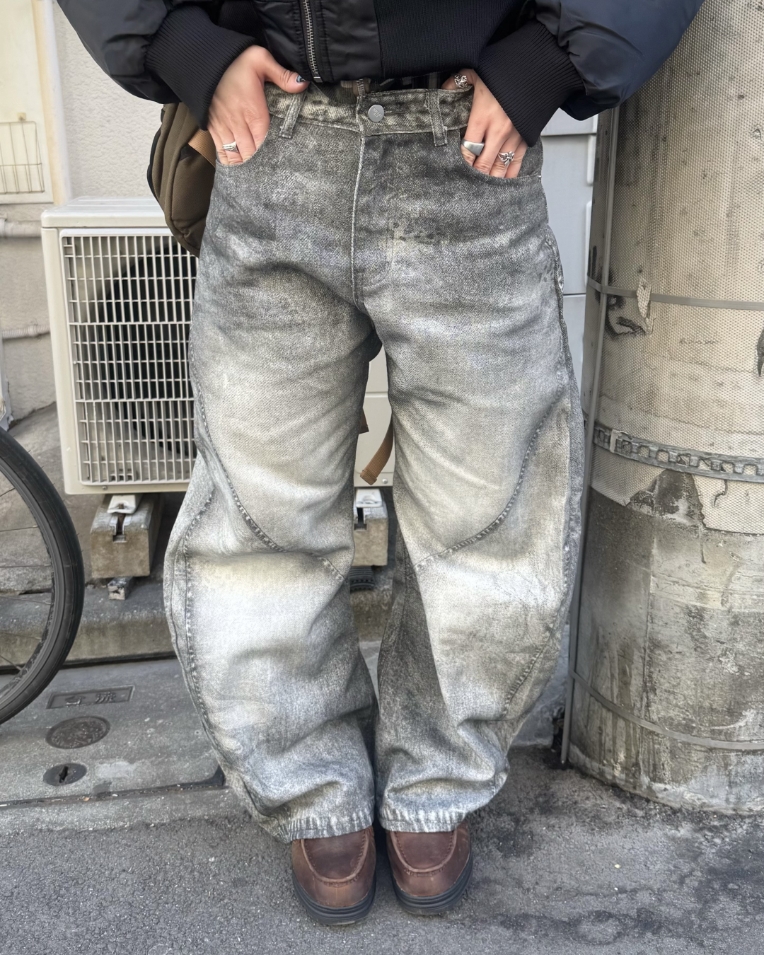 プリントシミターパンツ KM7010