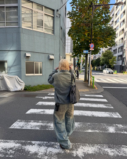 スタッズデニムジャケット KM7003