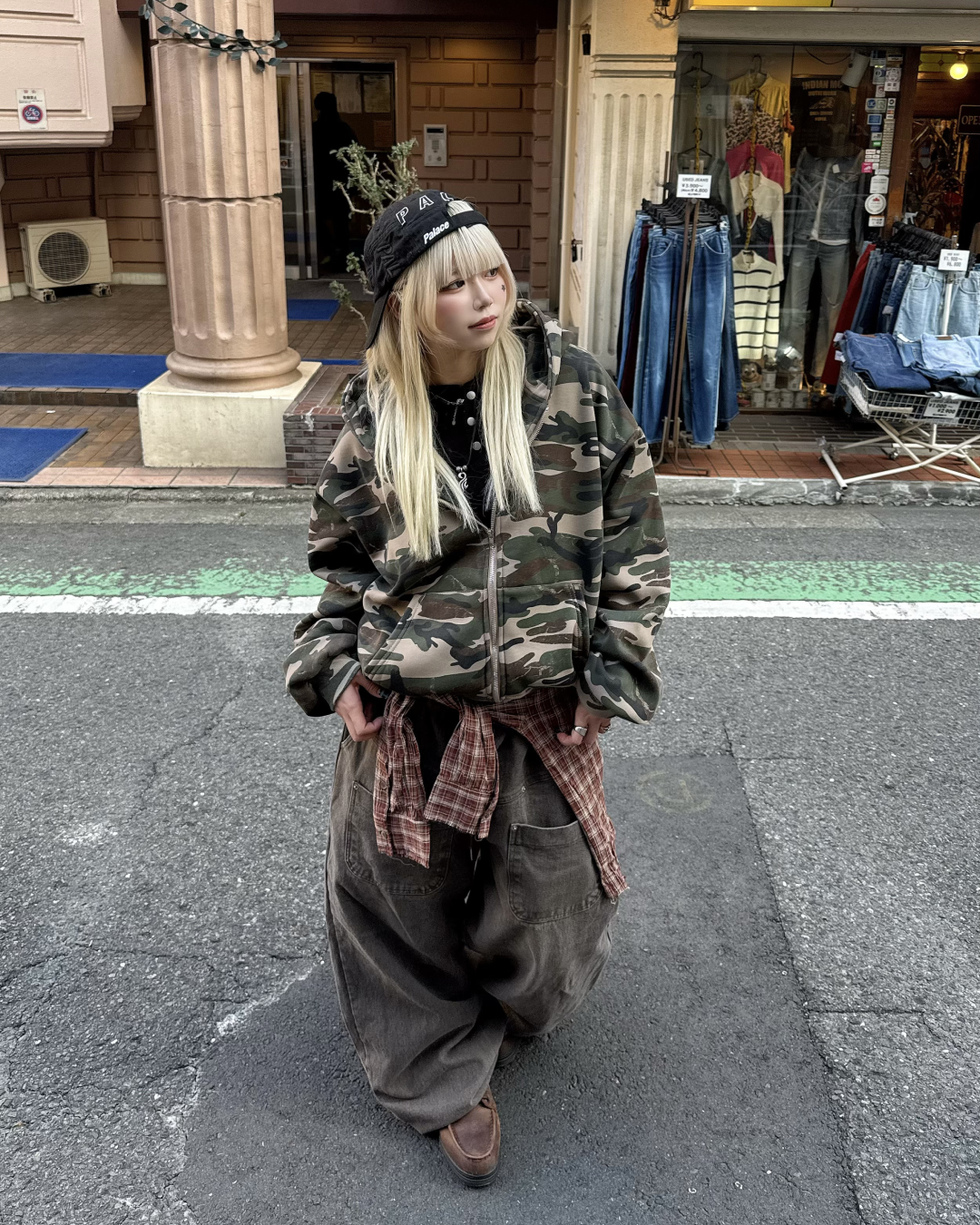 カモフラージュフードパーカー KM7007 – YOLO（ヨロ）｜ファッション通販