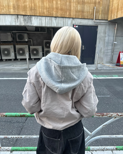 フェイクツーピースジャケット KM7013