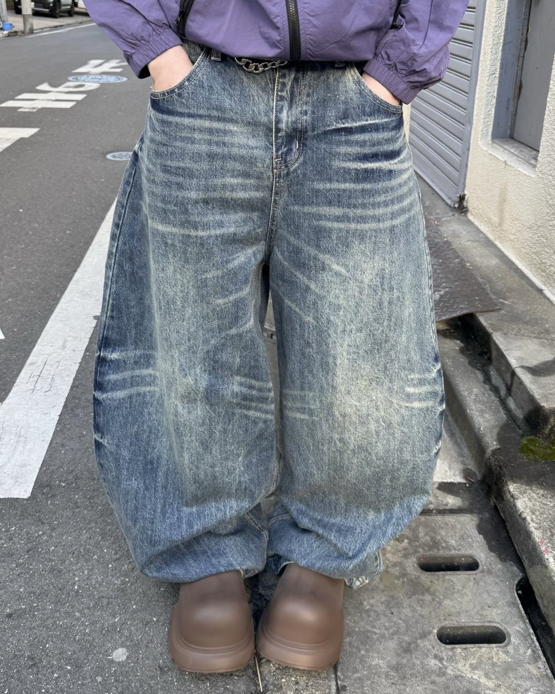 ウォッシュデニムパンツ KM7017 – YOLO（ヨロ）｜ファッション通販