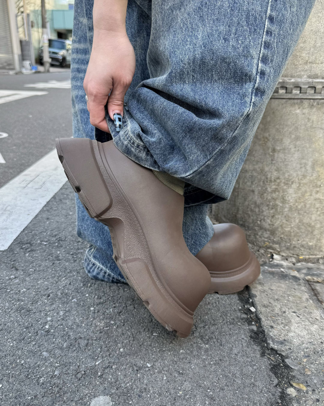 厚底クロッグサンダル KM7029
