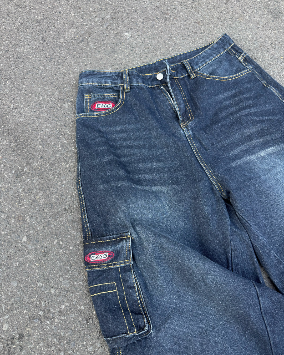 ワイドレッグカーゴパンツ KM7034