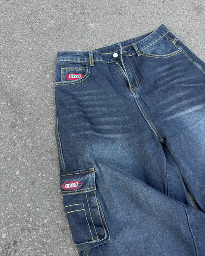 ワイドレッグカーゴパンツ KM7034