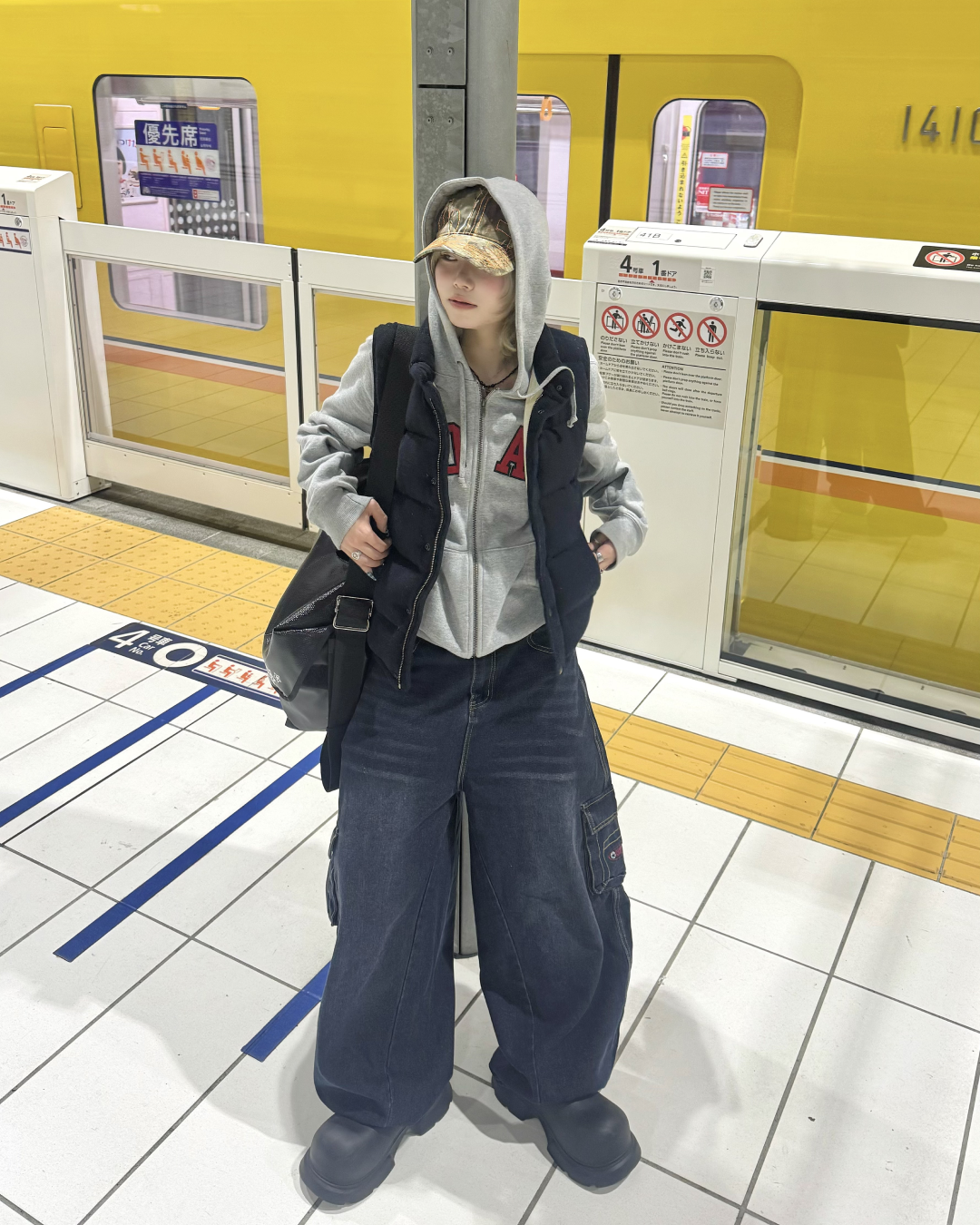 ワイドレッグカーゴパンツ KM7034 – YOLO（ヨロ）｜ファッション通販