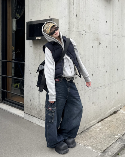 ワイドレッグカーゴパンツ KM7034