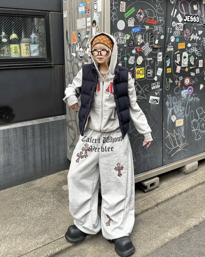 パッチワークスウェットパンツ KM7039 – YOLO（ヨロ）｜ファッション通販