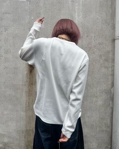 カジュアルヘンリーネックTシャツ KM7059