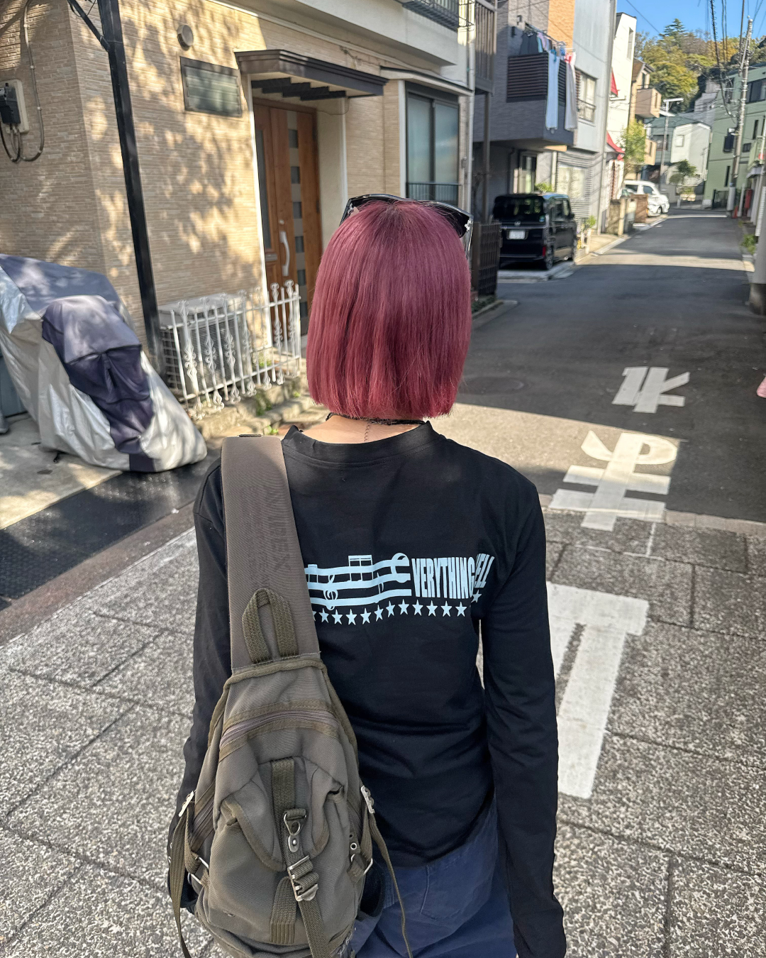 ヘンリーネックロゴTシャツ KM7067