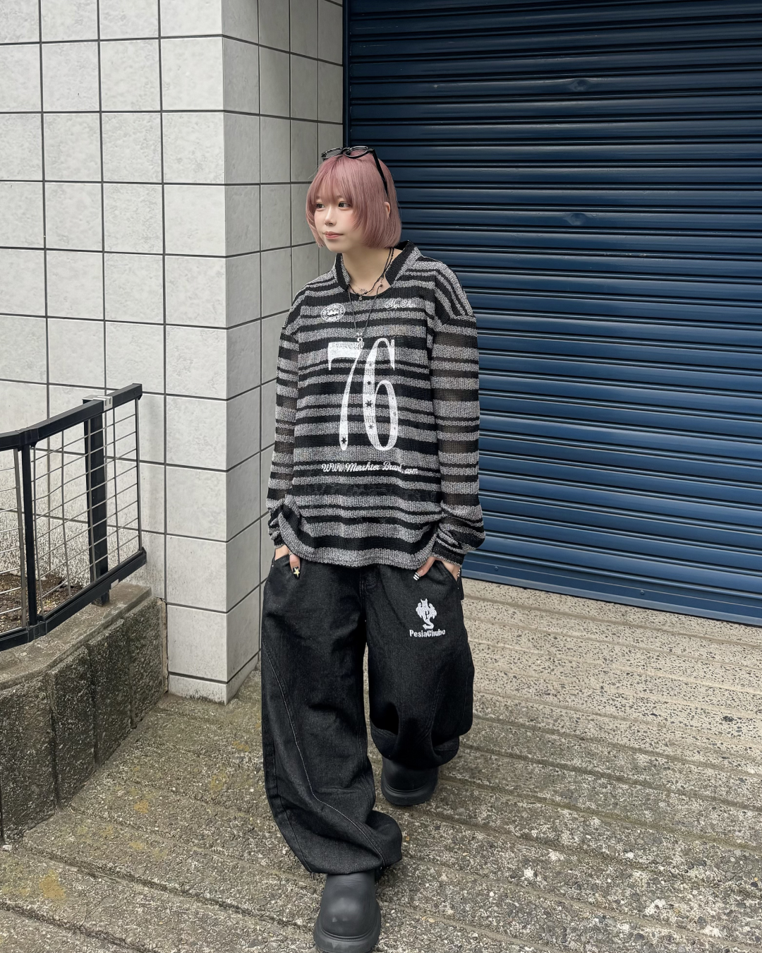 ボーダーシアートップス KM7078