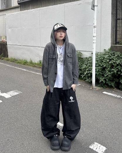 レイヤードデニムパンツ KM7081