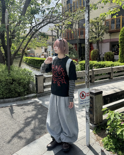 ヒップポケットデザインスウェット KM7085