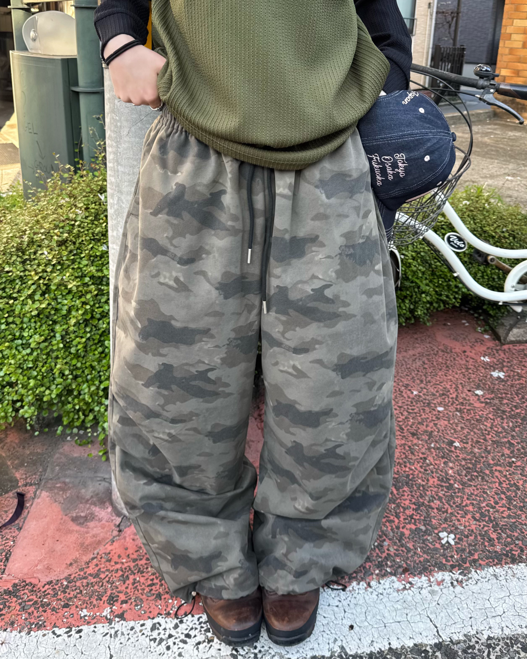 迷彩スウェットパンツ KM7089