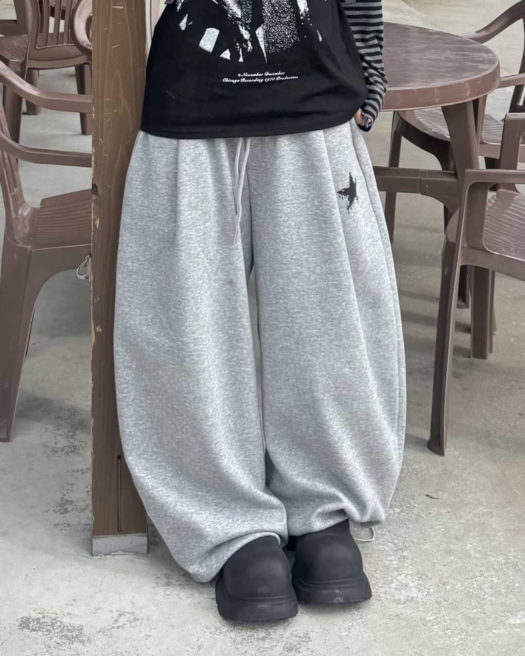 スターロゴスウェットパンツ KM7090