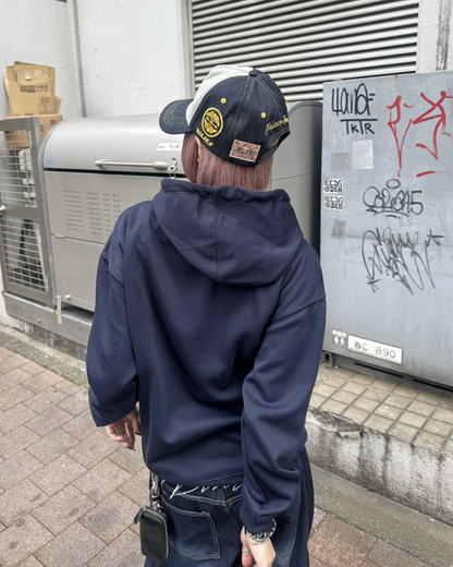 ロゴフードパーカー KM7118