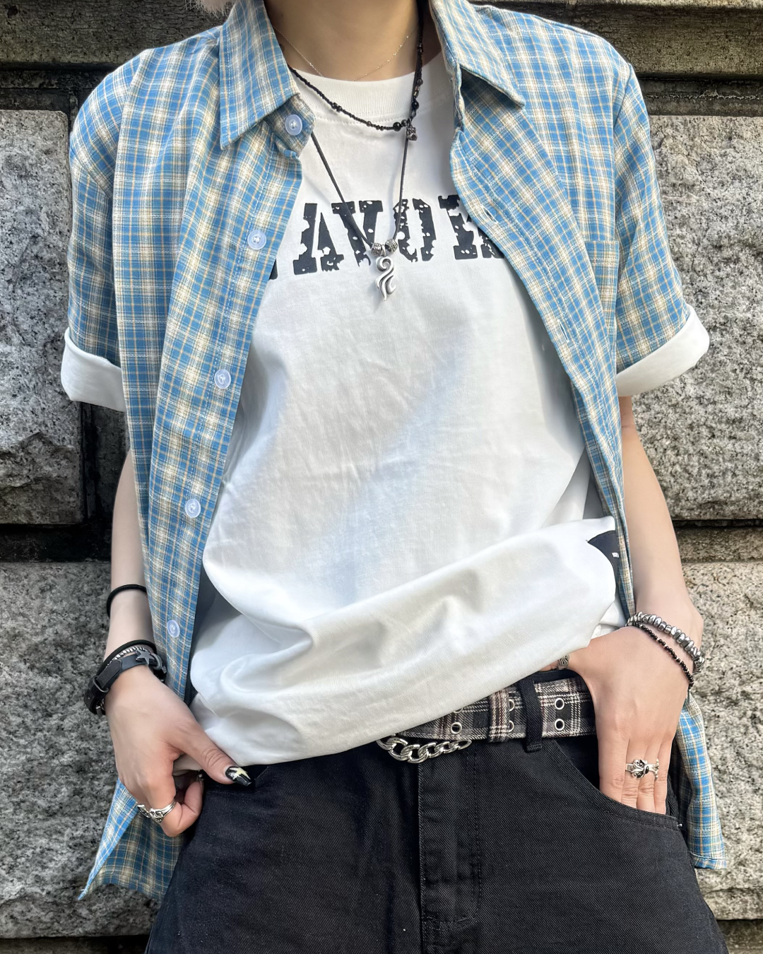 チェックカラーシャツ KM7126 – YOLO（ヨロ）｜ファッション通販