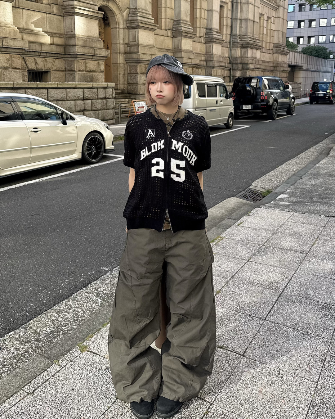 ラインカーブパンツ KM7129
