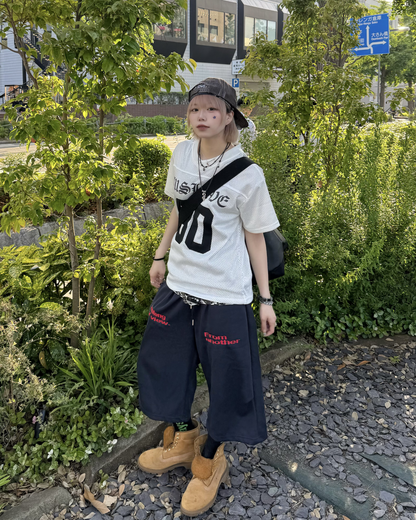 ナンバーメッシュTシャツ KM7149