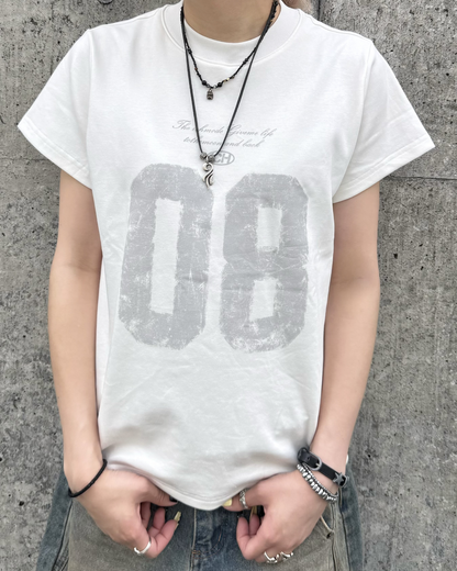 スリムフィットナンバーTシャツ KM7151