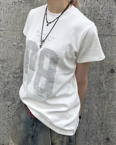 スリムフィットナンバーTシャツ KM7151