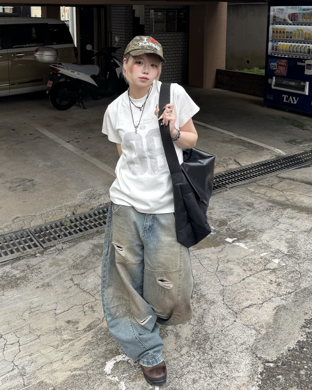 スリムフィットナンバーTシャツ KM7151