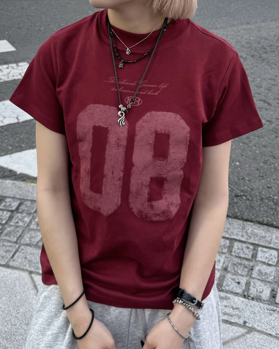 スリムフィットナンバーTシャツ KM7151