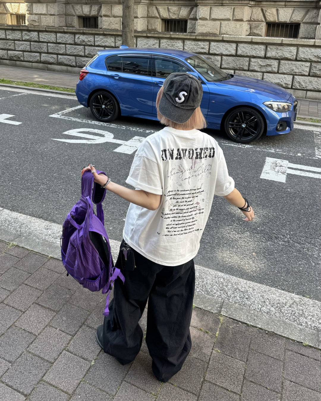 アメリカングラフィックTシャツ KM7171