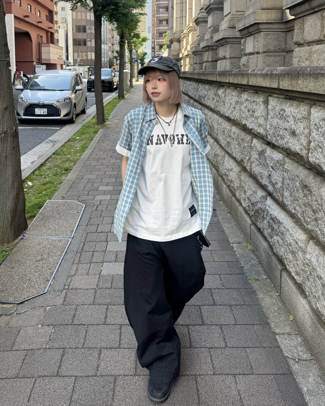 アメリカングラフィックTシャツ KM7171