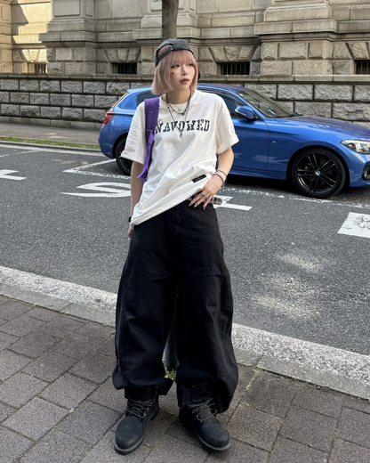 カーブデニムパンツ KM7176