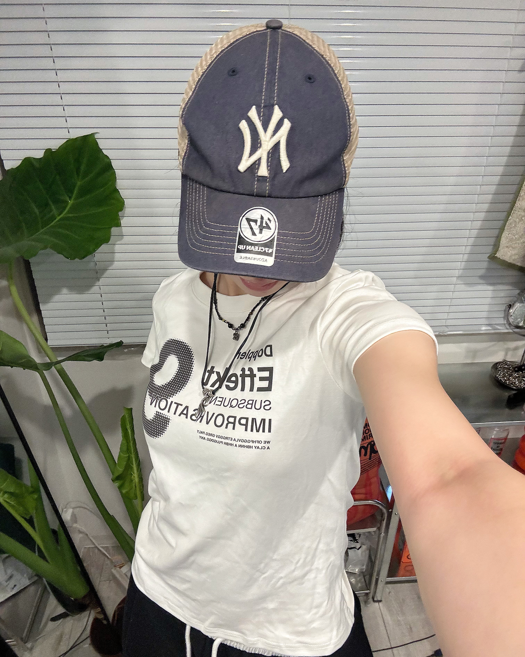ドットグラフィックロゴTシャツ KM7196