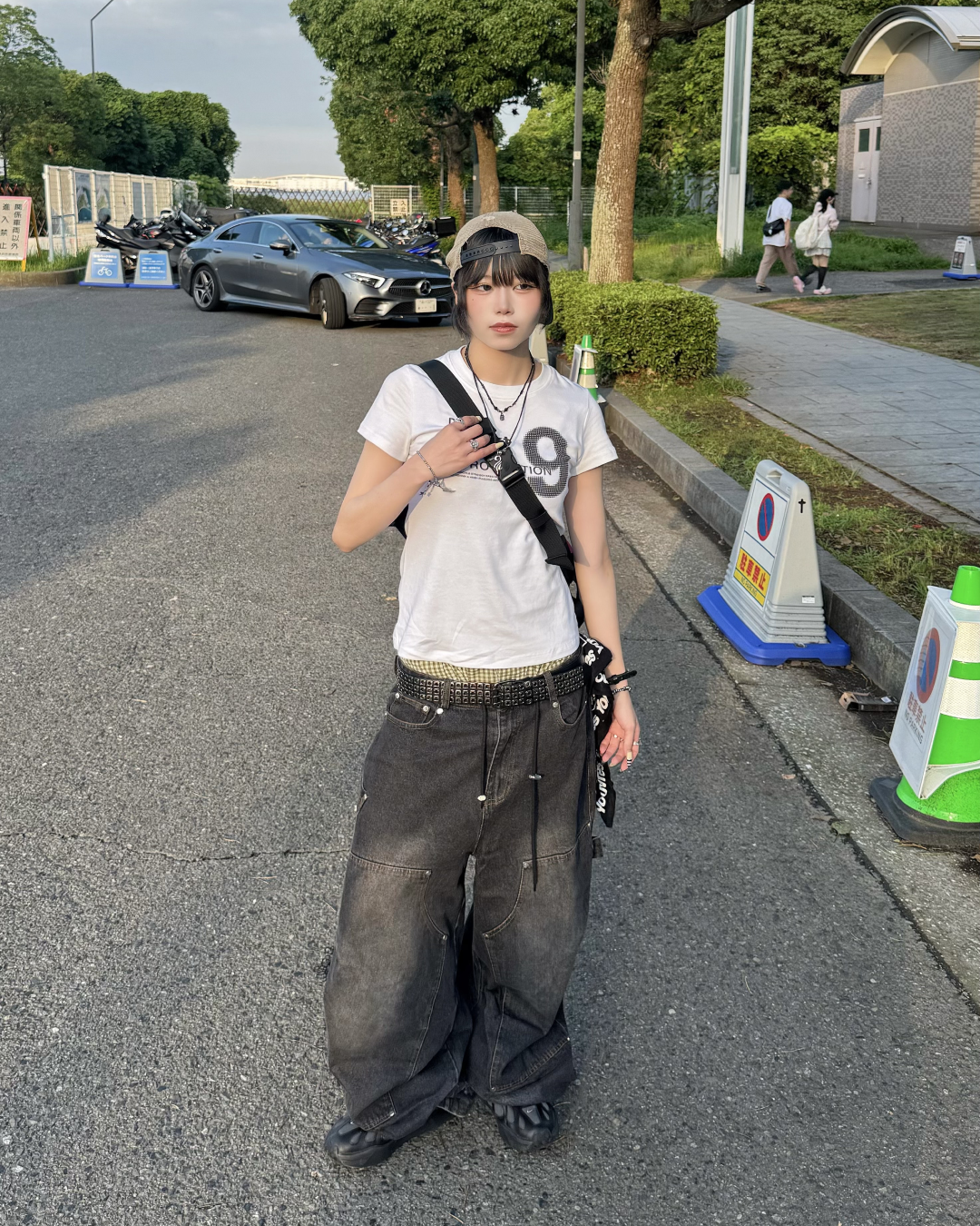 ドットグラフィックロゴTシャツ KM7196