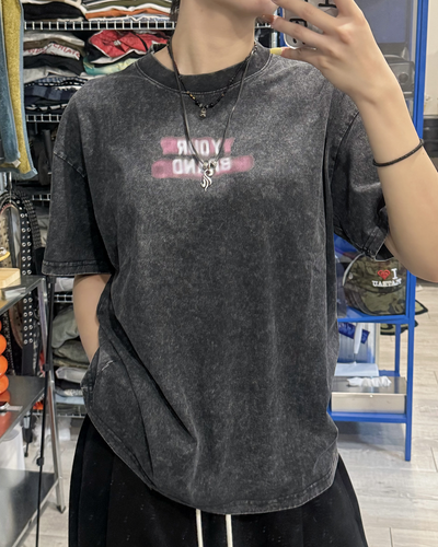 ペイントグラフィックTシャツ KM7203