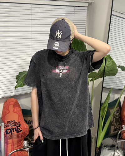 ペイントグラフィックTシャツ KM7203