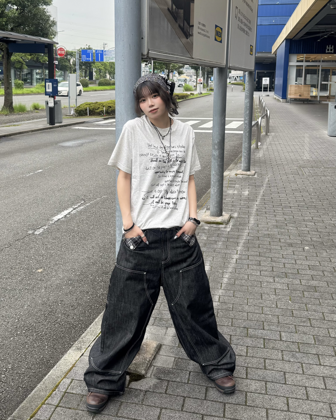 グラフィックデザインTシャツ KM7210