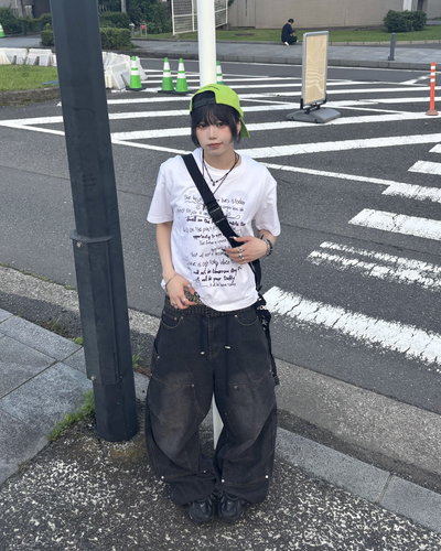 グラフィックデザインTシャツ KM7210