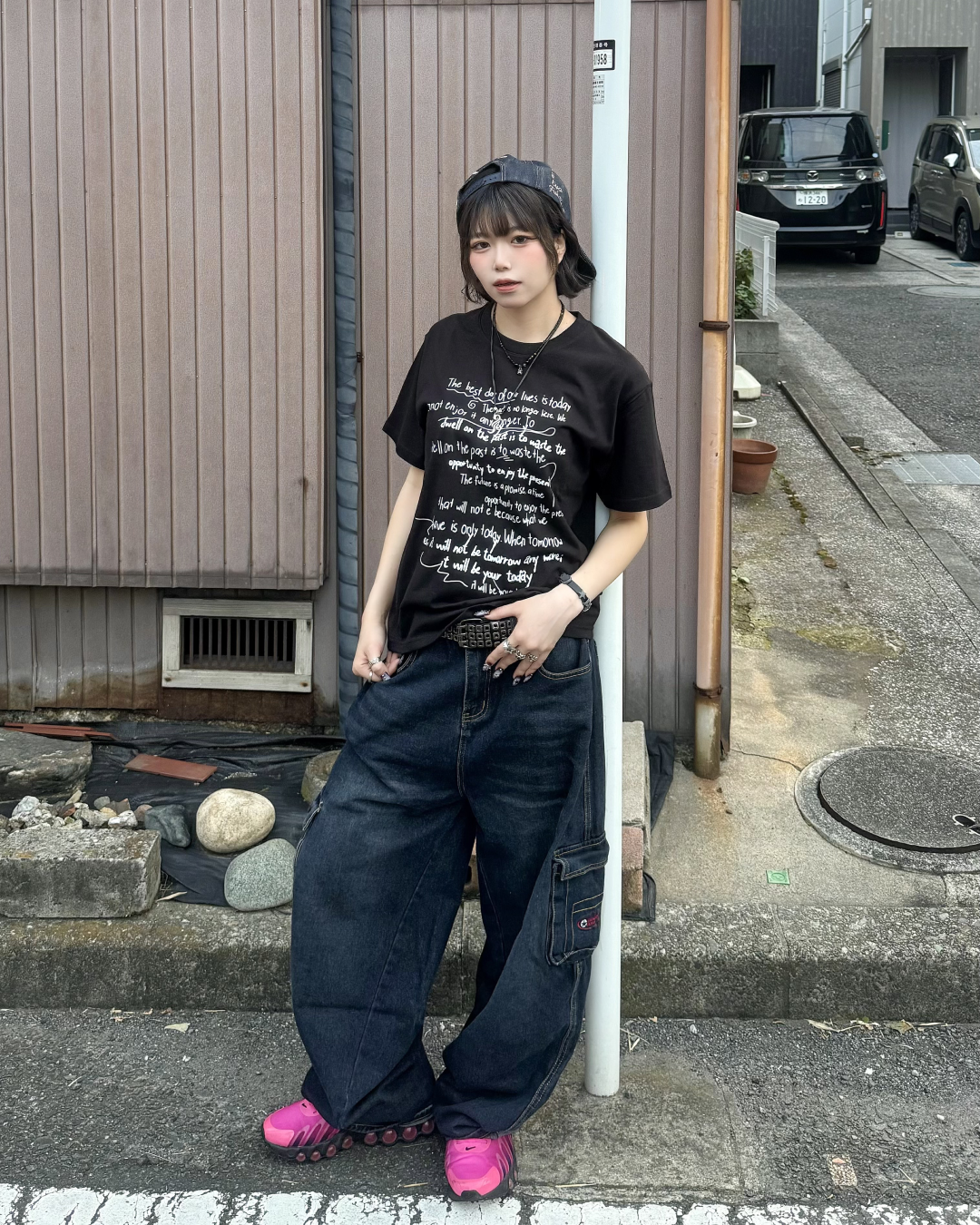 グラフィックデザインTシャツ KM7210