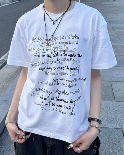 グラフィックデザインTシャツ KM7210