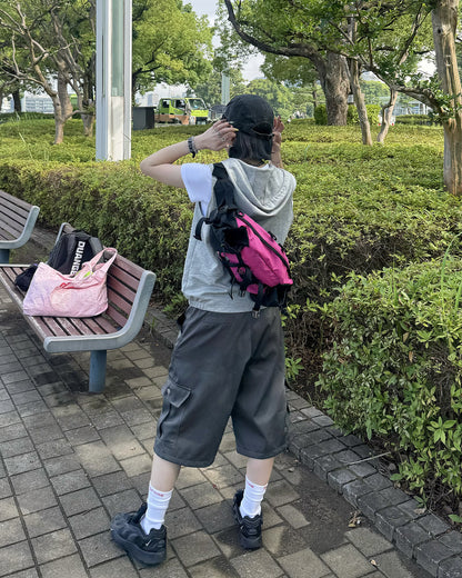ワイドカーゴハーフパンツ KM7218