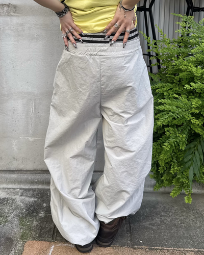 ダブルウエストワイドレッグパンツ KM7228