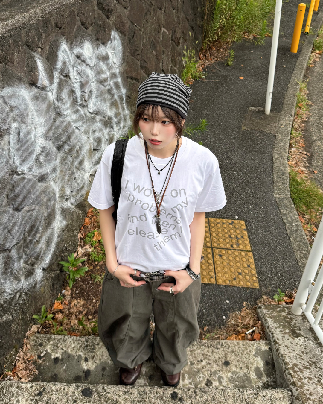 プリントカラーTシャツ KM7251