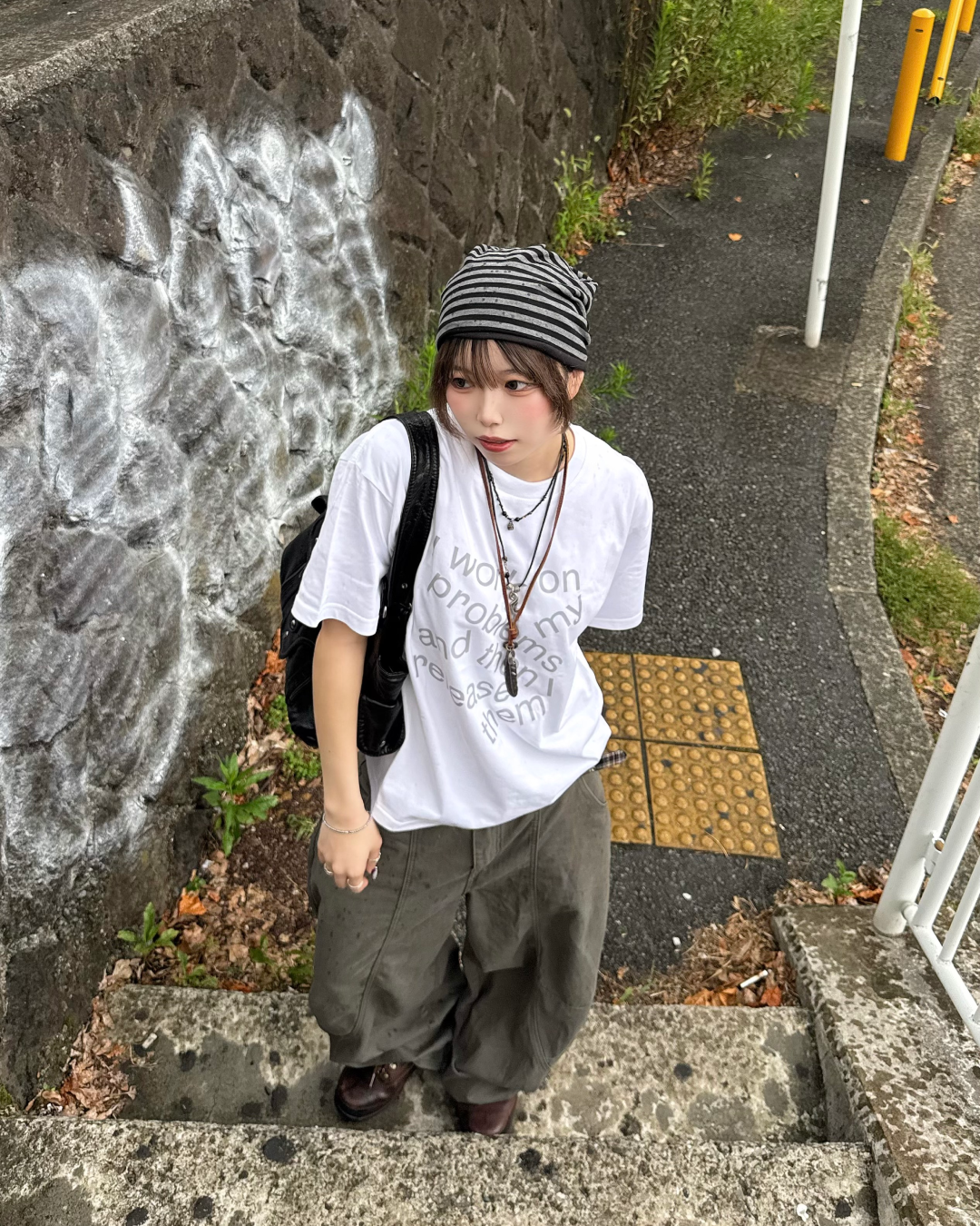 プリントカラーTシャツ KM7251