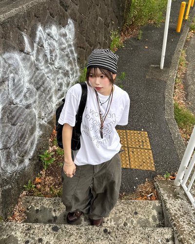 プリントカラーTシャツ KM7251